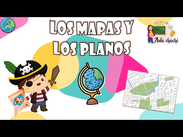 Los Mapas y Los Planos | Aula chachi - Vídeos educativos para niños