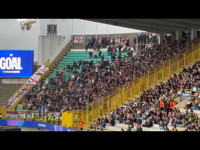 Aston Villa fans at Brugge in Champions League / Club Brugge vs Aston Villa (2-3)