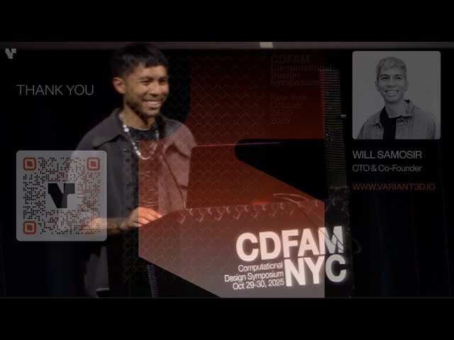 Knit Everything: Surfaces, Systems, and the Future of Textiles - VARIANT3D - Will Samosir - CDFAM 25