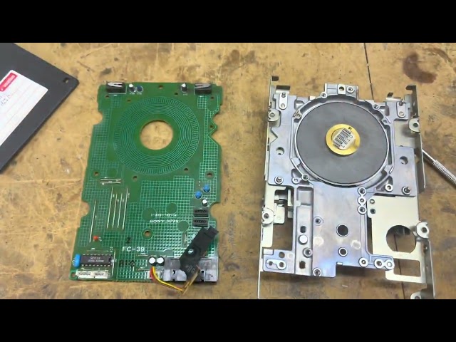 Macintosh SE Floppy Drive Teardown