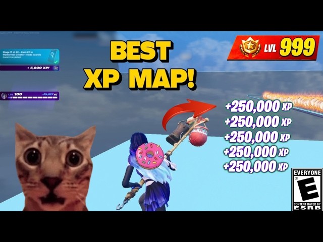 Best New Creative XP MAP⭐ Chapter 7 FN *NO CLICKBAIT* 4 LEVELS in 15 MIN ⚡