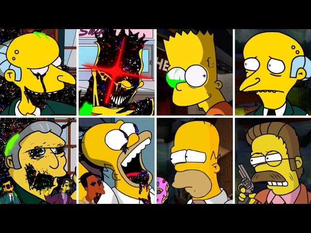 FNF VS Pibby The Simpsons (Anarchy at Springfield) (Malevolence, Accost, Blithe, Demoted)
