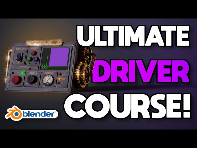 EVERYTHING About Drivers in Blender! FULL Course!