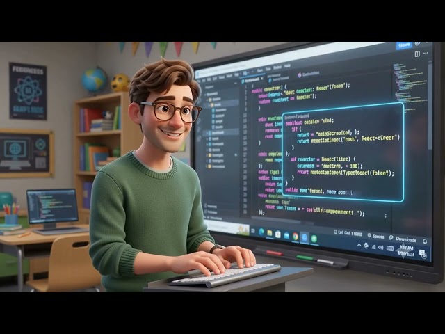 Learn JavaScript & React in Hindi | Cartoon Coding Class for Beginners 👨‍🏫💻Alternative