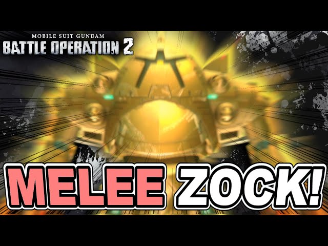 Zock as a MOBILE FIGHTER?! - 2nd anniv. special - Melee Zock - Rigil A. [Vtuber][GBO2]