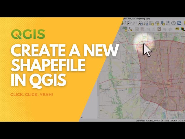 Create a new Shapefile in QGIS