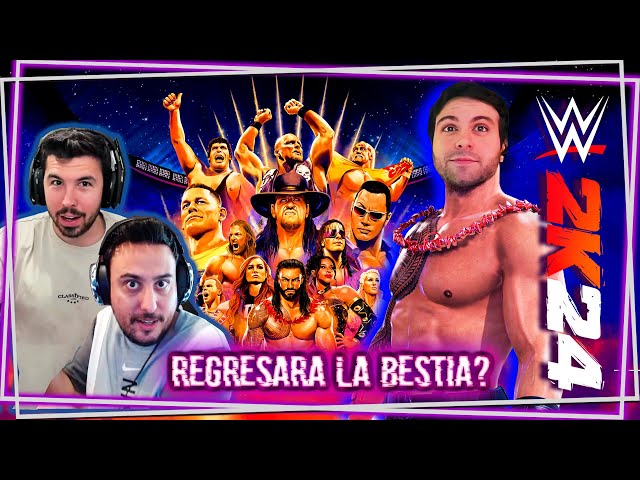 🔴Mi primera vez en WWE2K24 ¿Regresara BESTIAGETTA?