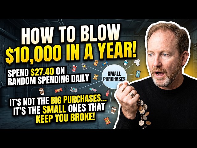 How to blow $10,000 a year.