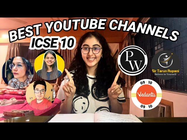 #2  Best YouTube Channels For ICSE Class 10 + Tips