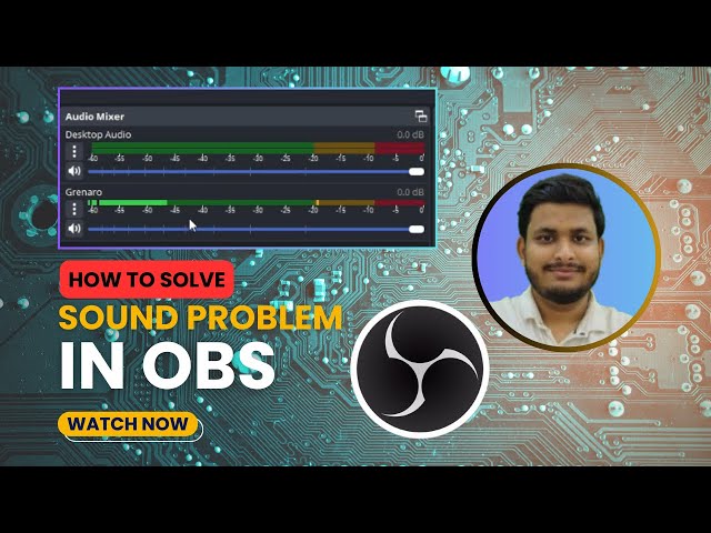 How To Fix OBS Sound Problem | Input Audio Getting Stuck At A Decibel | OBS में आवाज़ नहीं आ रही?