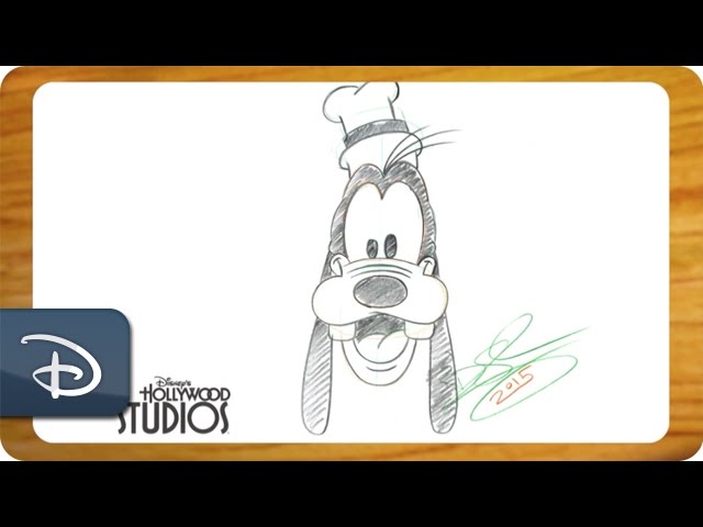 How-To Draw Goofy | Disney's Hollywood Studios