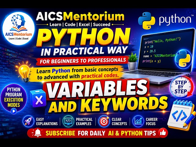 3 Data Handling in Python-Variables and Keywords