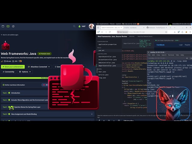 TryHackMe Web Frameworks: Java | Full Walkthrough 2026