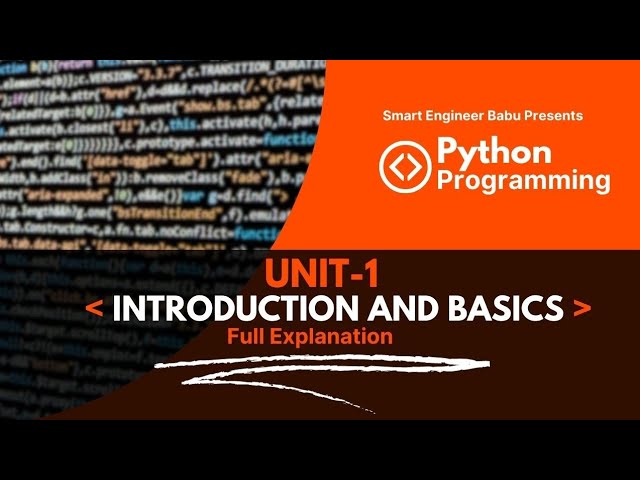Python Programming btech 2nd year aktu FULL EXPLANATION [✓UNIT-1] #pythonaktu #pythonaktu2ndyear