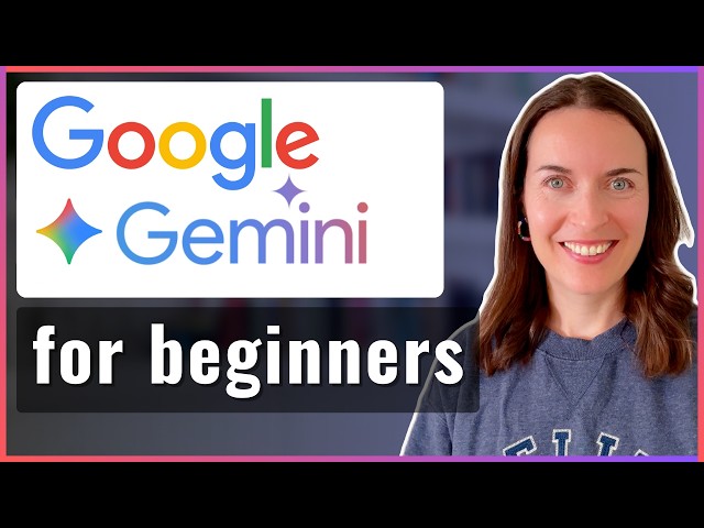 GOOGLE GEMINI: 2026 tutorial for beginners