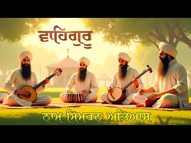 WAHEGURU NAAM SIMRAN ABHIYAS | Students- Gurdwara Prabh Milne Ka Chao Moga | Bhai Dilpreet Singh Ji3