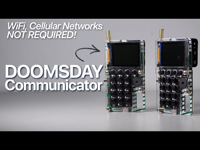 Doomsday Phone | DIY LoRa Off-Grid Communicator