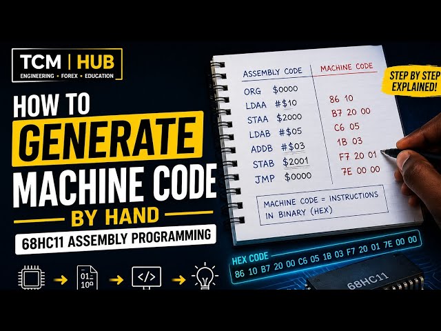 How to Generate 68HC11 Machine Code by Hand