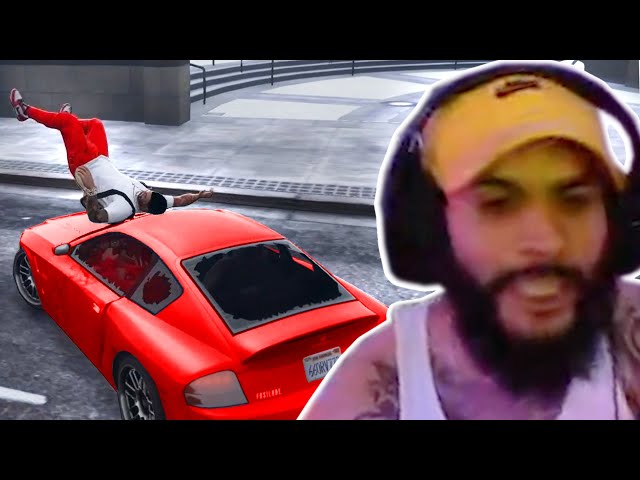 Streamer RAGES When I ROB Him! (BOTH POVs)