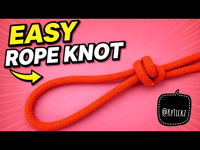 The Short & Sweet: Overhand Loop Knot Tutorial (Fast & Easy!)