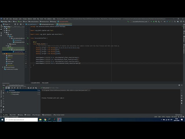 The santa fuel dilema  - Java Unit Test using IntelliJ IDEA - test passed