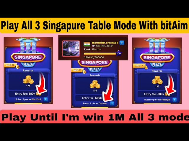 1M Gameplay All 3 Modes until I Win