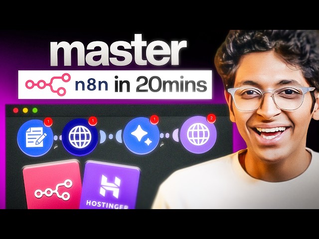 Build Your First AI Agent with n8n IN 30 Minutes | (NO CODING)
