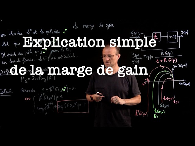 Qu'est-ce que la marge de gain d'un asservissement ?