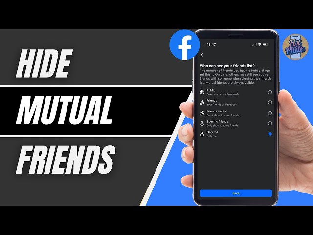 Hide Mutual Friends On Facebook (Friends List Privacy Settings Guide) 2026