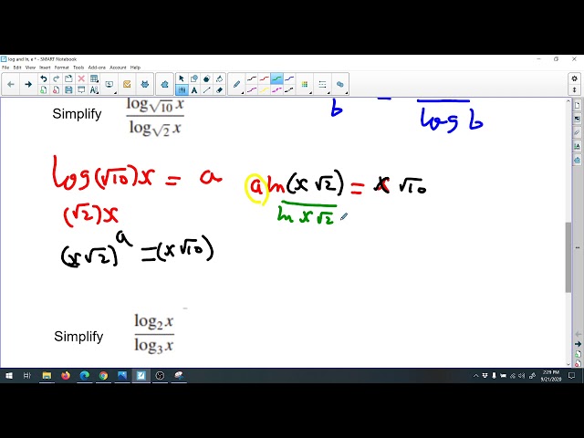 Logarithmic form and equations