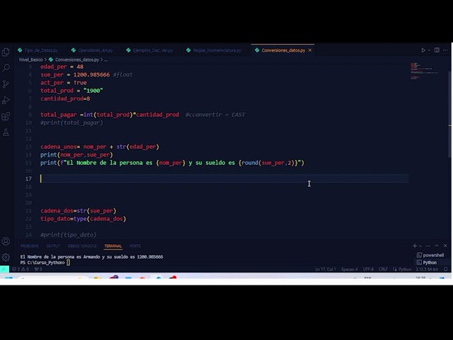 PYTHON - NIVEL BASICO