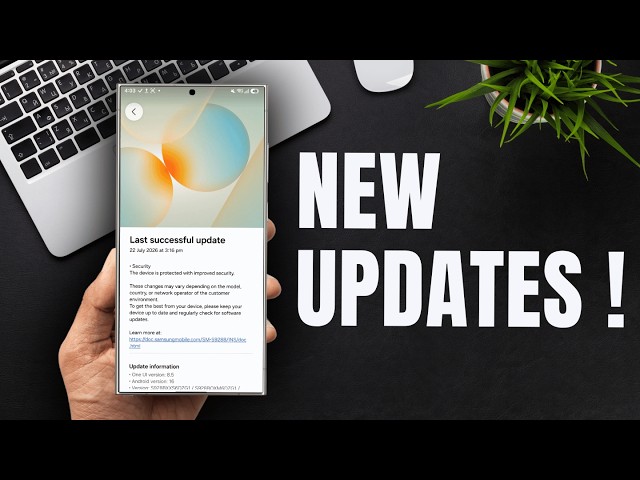 Multiple New Updates for Samsung Galaxy S 24 Series ! Update Now