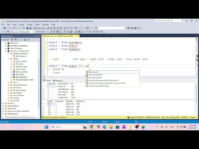 SQL for data analysis   session 5