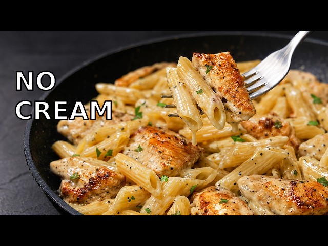 Creamy One Pot Chicken Pasta – No Heavy Cream
