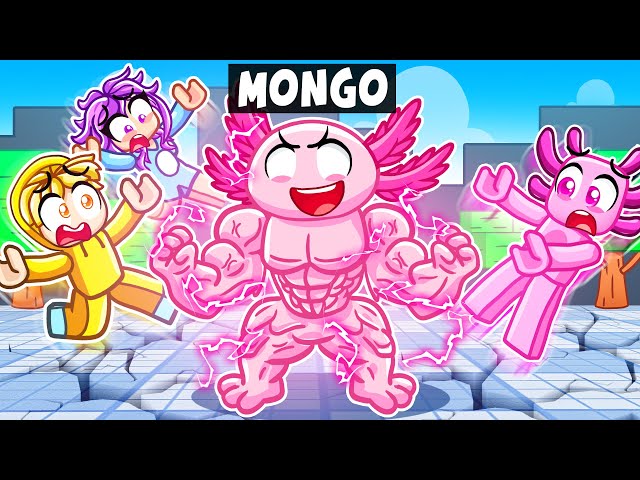 I Became A AXOLOTL In Roblox STRONGEST BATTLEGROUNDS!