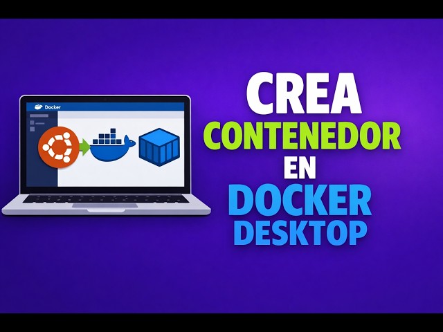 Create a container in Docker Desktop 🐳