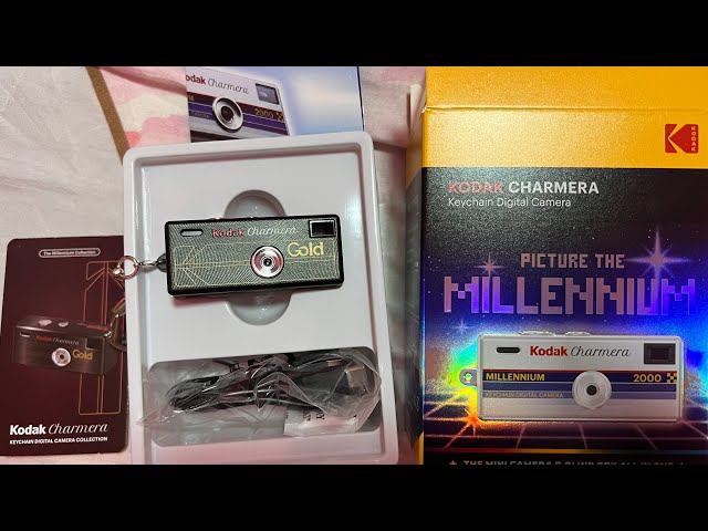 UNBOXING KODAK CHARMERA MILLENNIUM EDITION | KEYCHAIN CAMERA