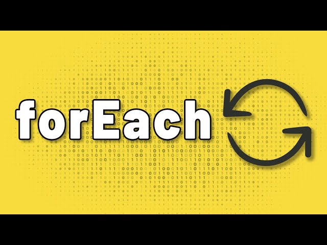 JavaScript forEach for Everybody