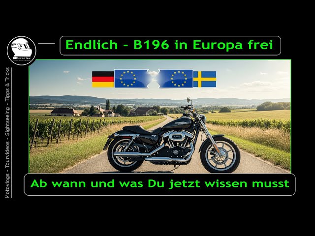[Vlog 96] B196 Europe-wide recognition is coming - All the info here