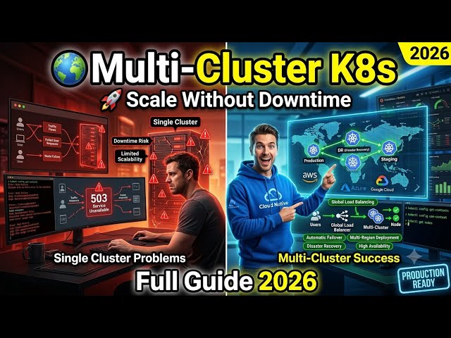 Kubernetes Multi-Cluster Strategy — Full Guide for DevOps Engineers (2026)