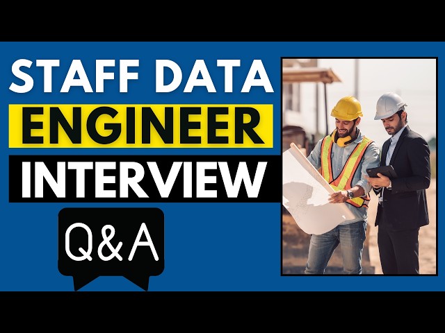 Top 25 Staff Data Engineer Interview Questions and Answers