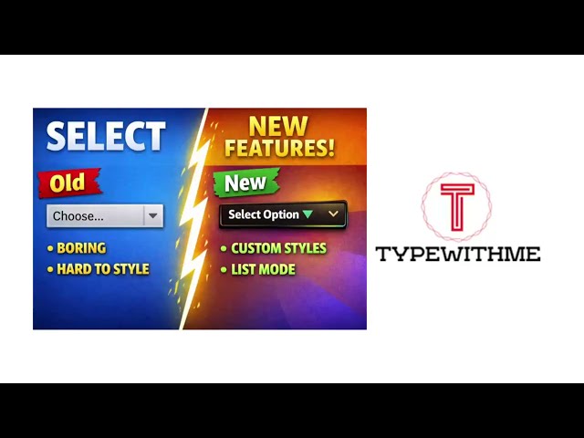 Modern HTML Select Features (List Mode, Styling & Popover API)