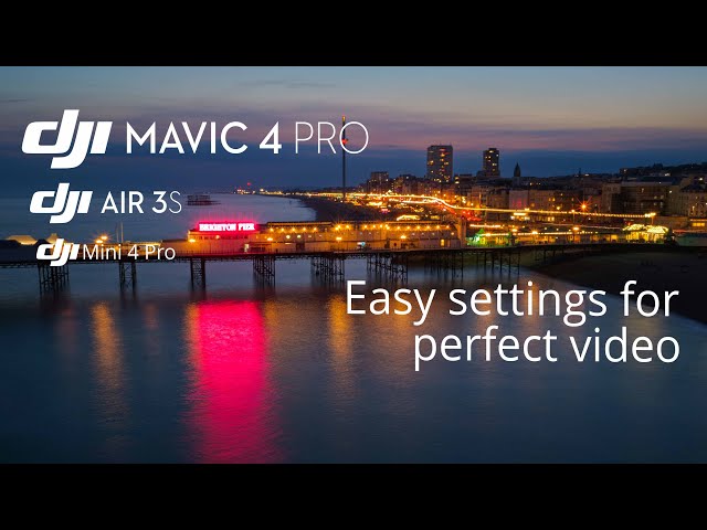 New Drone?  Settings for Smoother Video - DJI Mavic 4 Pro, Air 3S & Mini 4 Pro