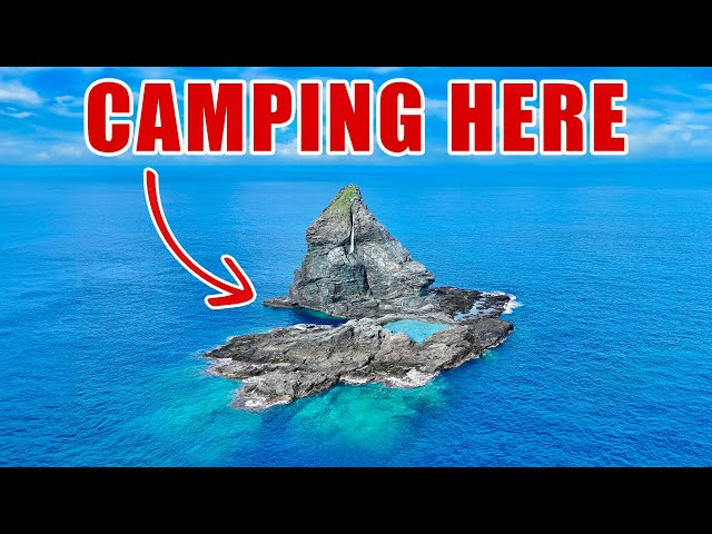 I Spent 24hrs On This Japanese Island - Extreme Fishing