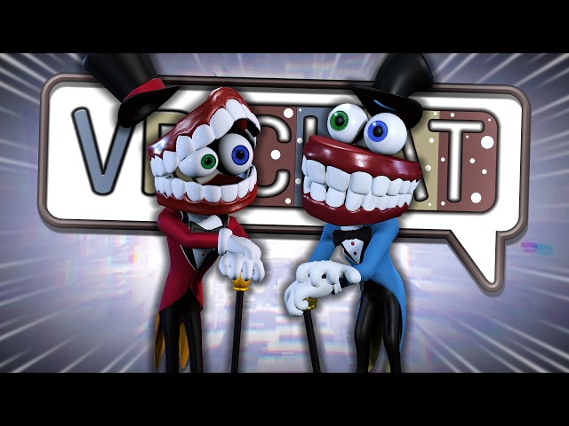 CAINE & ENIAC ARE BROTHERS IN VRCHAT! | The Amazing Digital Circus The Last Act - Funny moments -
