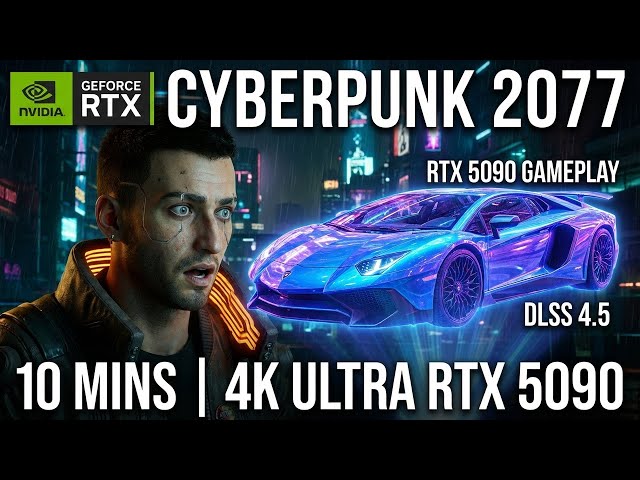 Cyberpunk 2077 Path Tracing Has Reached A Whole New Level! RTX 5090 Dream Punk 3.5 Mod!