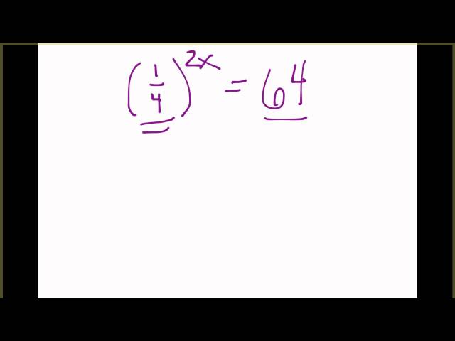MTH 122: 5.2 - Solving Exponentials by Uniqueness