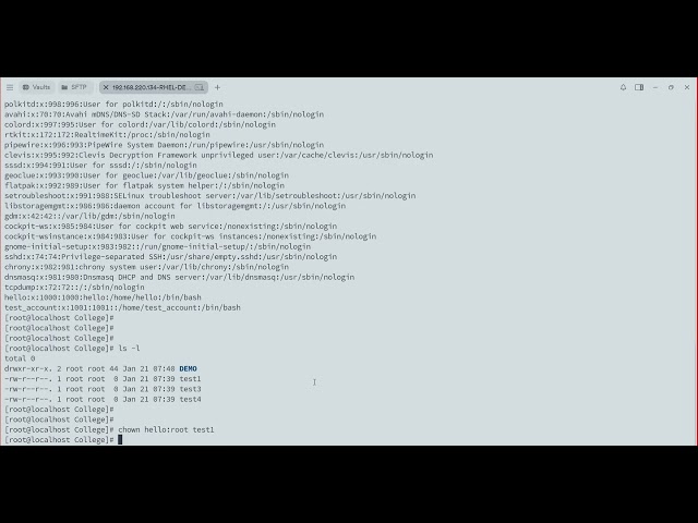 User-Mgt-3|chown|chgrp|setfacl|getfacl|chmod|id by Pavan DS
