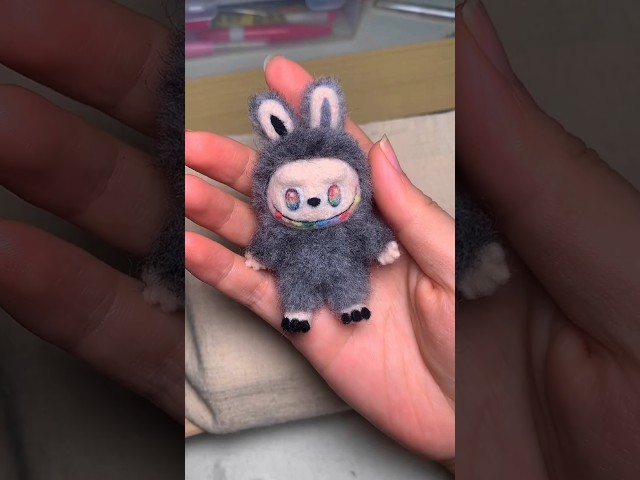 DIY Labubu keychain!! #labubu  #diycrafts  #diyideas  #diyart