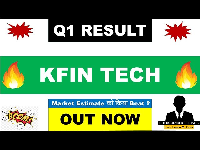 Kfintech Q1 Results 2027 | Kfintech Results Today | Kfintech Share Latest News 